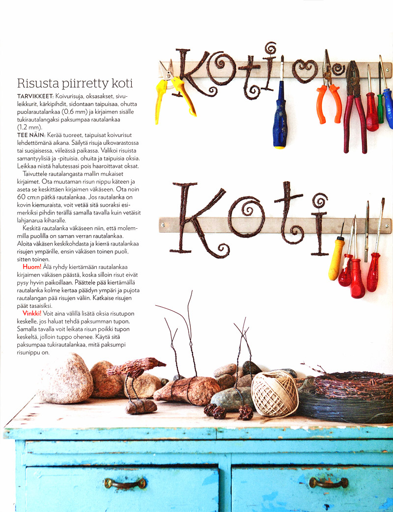oti - Koivurisu taipuu koristeeksi