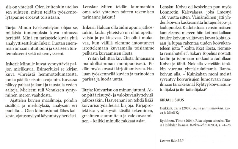 RATKES - Koivurisujen lumo
